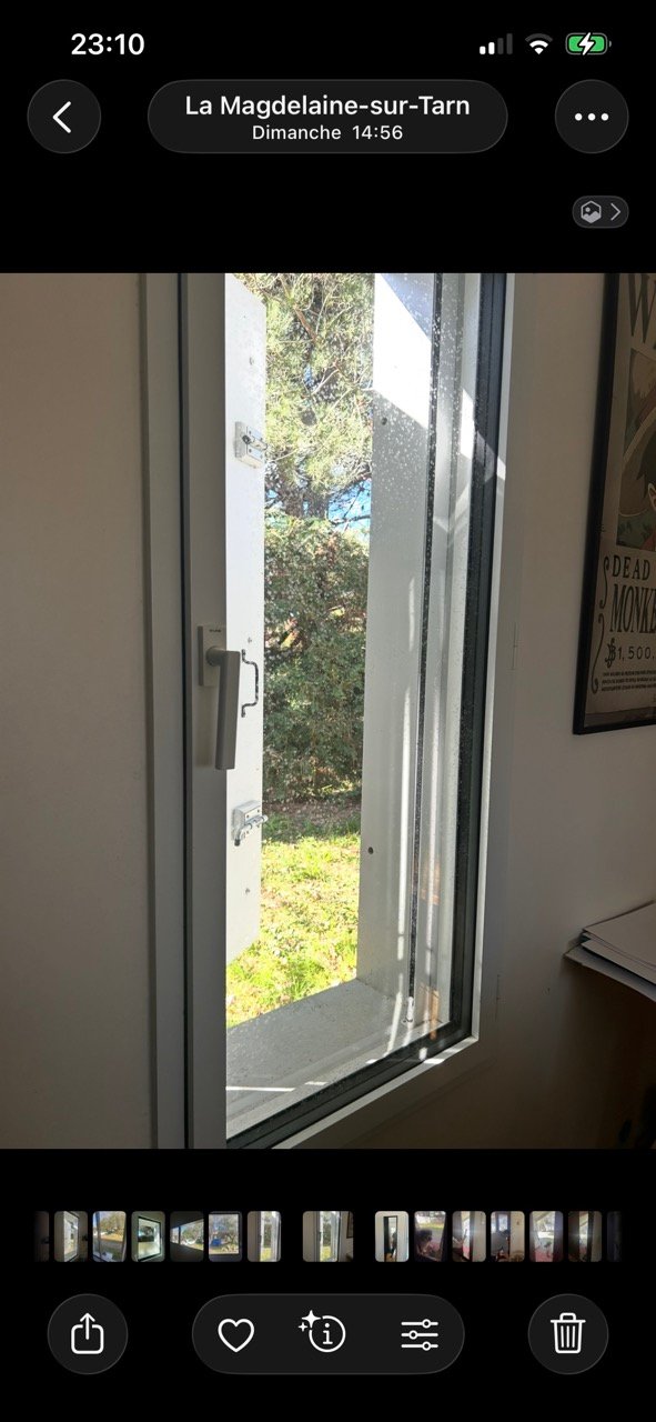 Chambre avant nettoyage